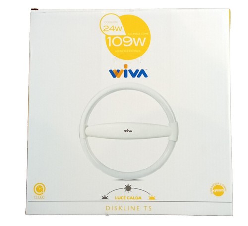 Wiva lampada 24w circolux - t5,